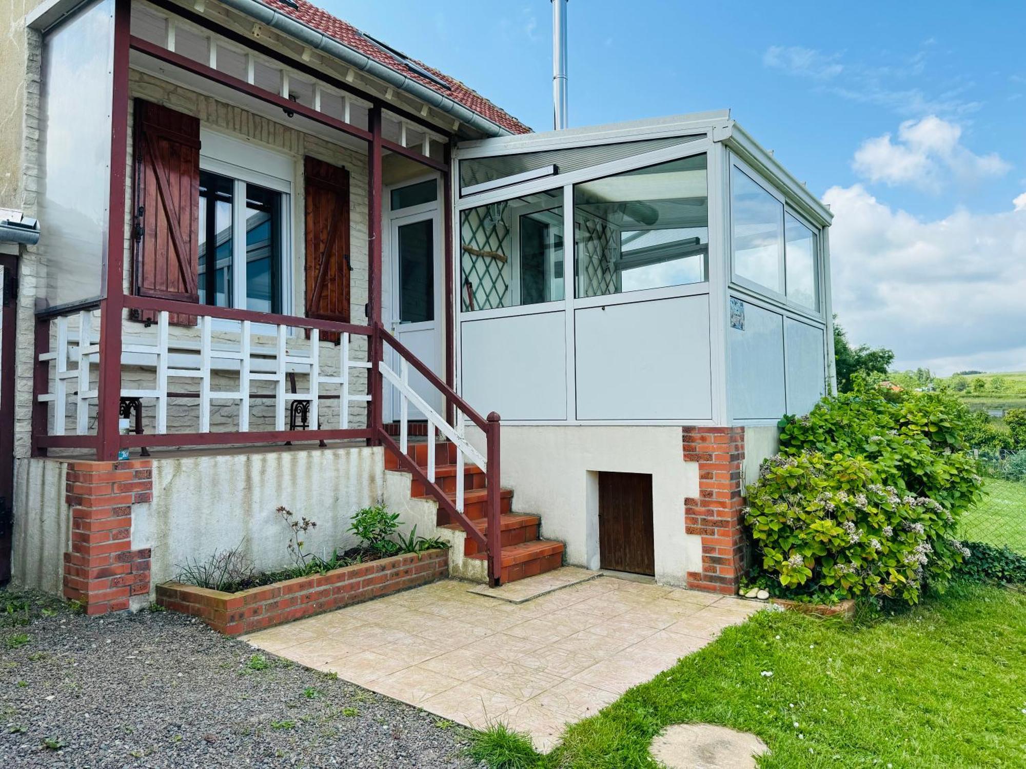 Maison Vue Mer 4 Personnes 阿罗芒什莱班 外观 照片
